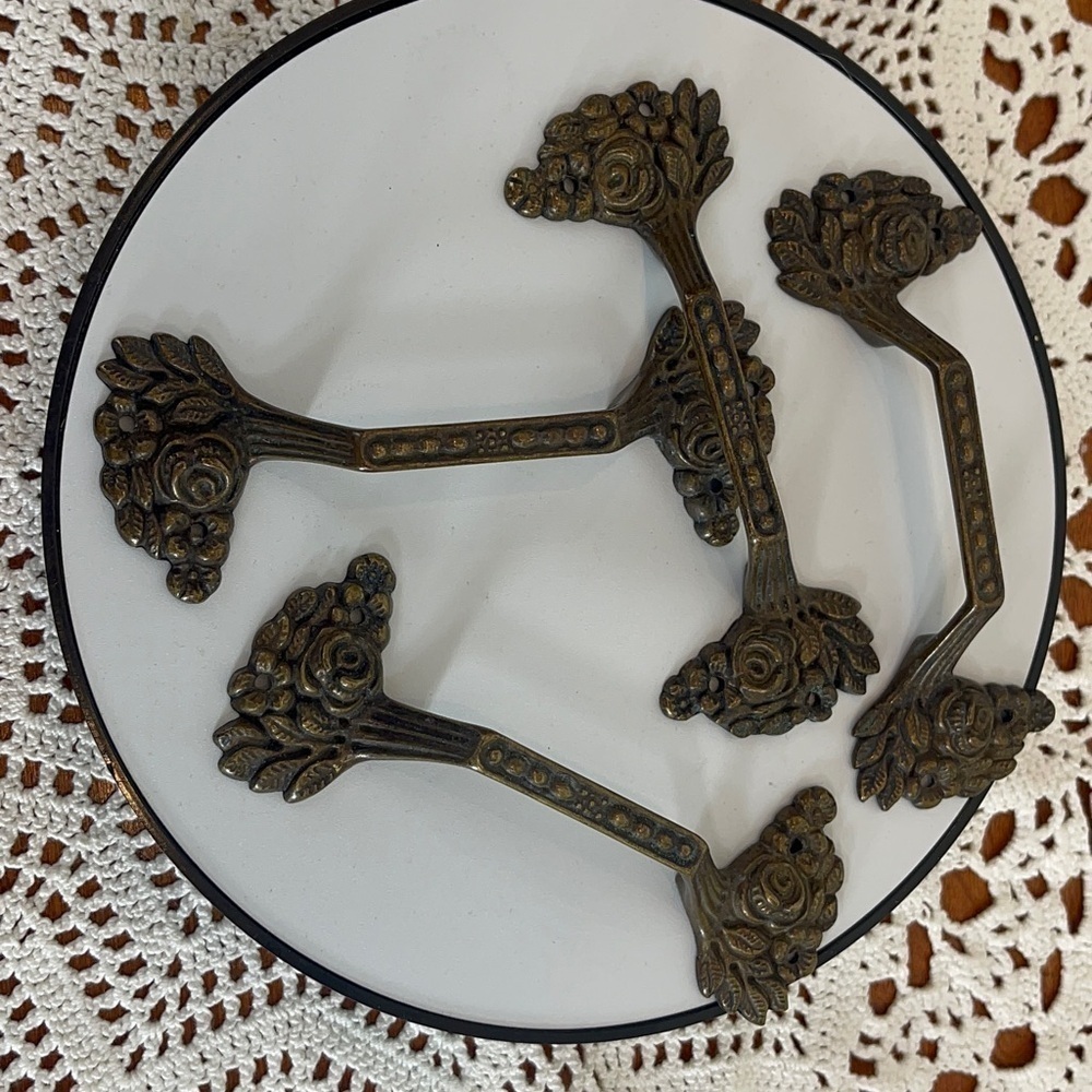 Set of vintage cupboard handles | vintage handles | door handles | decor vintage